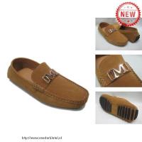 michael kors suede logo flat groot bruin accessoires Koop Goedkope 5za4p209